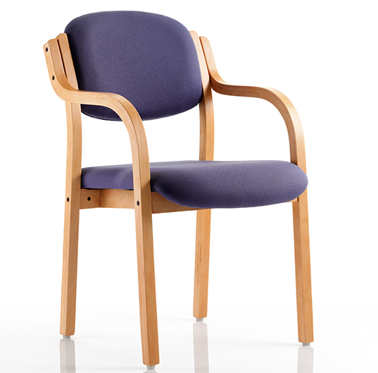 High quality Windsor chair with arms and a beech frame