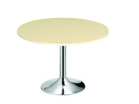 Round Conference Table Trumpet Base 1000 Diameter x 740H